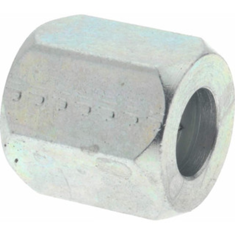 Eaton 1/4 Tube OD 37 Steel Flared Tube Nut 3-Piece Flare Ends 1290-4S – 06681688