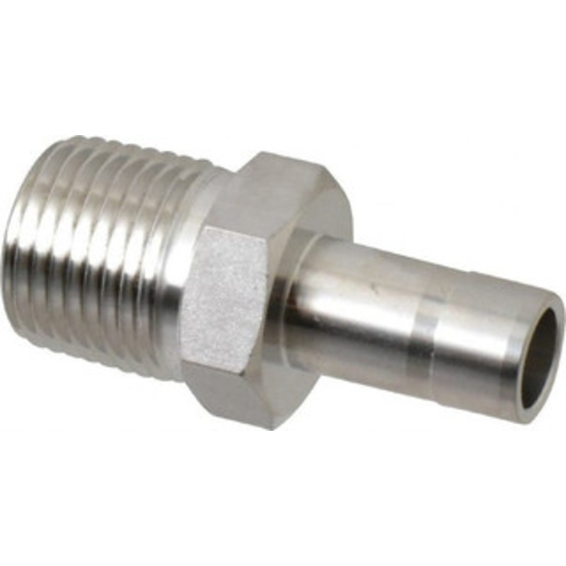 Ham-Let 1/2 Tube OD x 1/2 MPT Stainless Steel Compression Tube Adapter Tube Stub x MNPT Ends 3001377 – 86760253