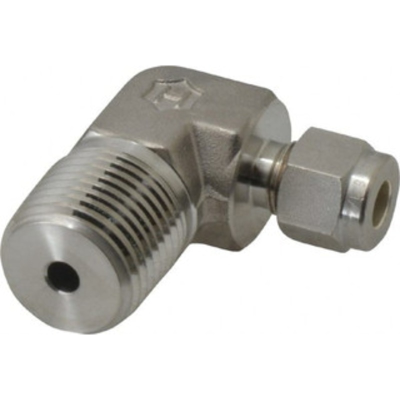Ham-Let 1/4 Tube OD x 1/2 MPT Stainless Steel Compression Tube Male Elbow Comp x MNPT Ends 3002182 – 85552792
