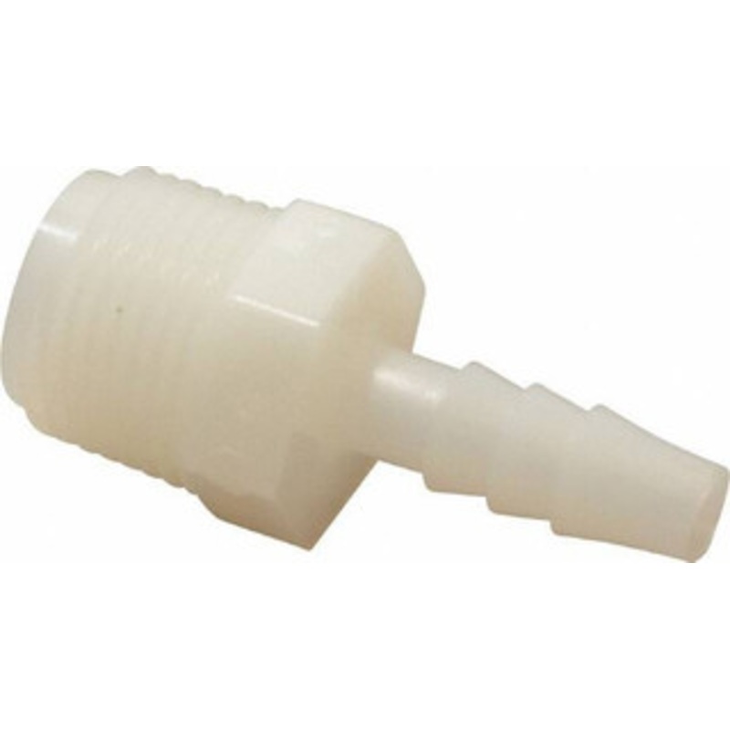 NewAge Industries 1/4 Barb, 3/8 NPT, Multiple Barbed Tube Connector Nylon, Male 5000345 – 48463095