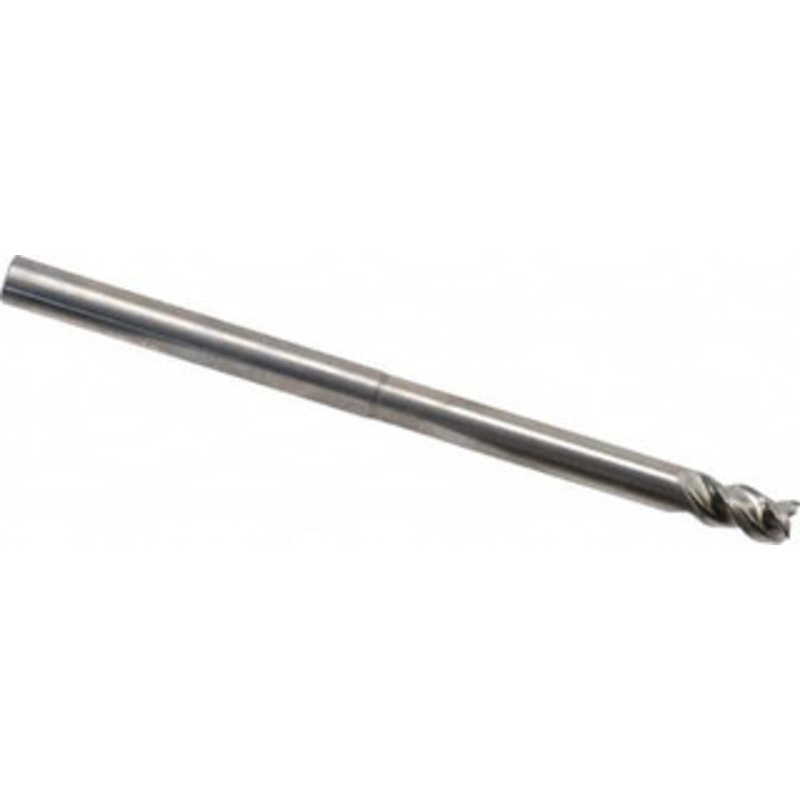 Niagara Cutter 1/4, 3/8 LOC, 1/4 Shank Diam, 4 OAL, 3 Flute, Solid Carbide Square End Mill Single End, Uncoated, Spiral Flute, 45 Helix, Centercutting, Right Hand Cut, Right Hand Flute, Series AN345 17000012 – 85610483