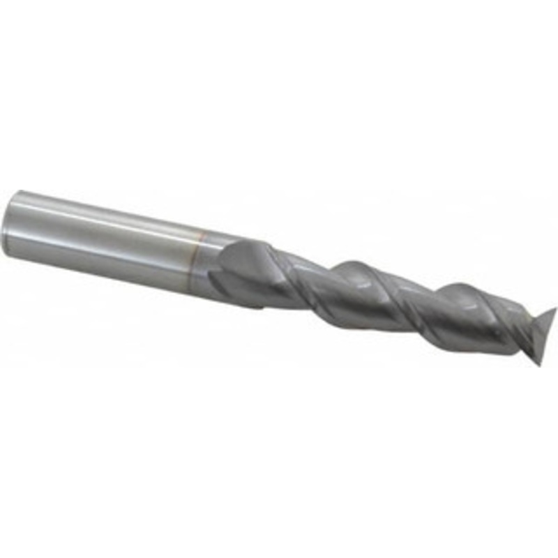 Niagara Cutter 5/8, 2-1/2 LOC, 5/8 Shank Diam, 5 OAL, 2 Flute, Solid Carbide Square End Mill Single End, TiCN Finish, Spiral Flute, 45 Helix, Centercutting, Right Hand Cut, Right Hand Flute, Series A245 17003074 – 85612844