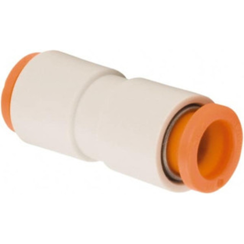 SMC Pneumatics 6mm OD, Brass/Polybutylene Push-to-Connect Union 145 Max psi KQ2H06-00A – 43406222