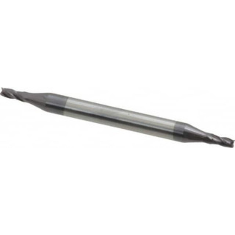 Accupro 1/16, 1/8 LOC, 1/8 Shank Diam, 1-1/2 OAL, 4 Flute, Solid Carbide Square End Mill Double End, AlTiN Finish, Spiral Flute, 30 Helix, Centercutting, Right Hand Cut, Right Hand Flute 12185160 – 64970452