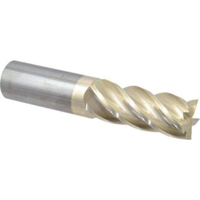 Accupro 1, 2-1/2 LOC, 1 Shank Diam, 5 OAL, 5 Flute, Solid Carbide Square End Mill Single End, ZrN Finish, Spiral Flute, 37 Helix, Centercutting, Right Hand Cut, Right Hand Flute 55010040C5 – 77214120