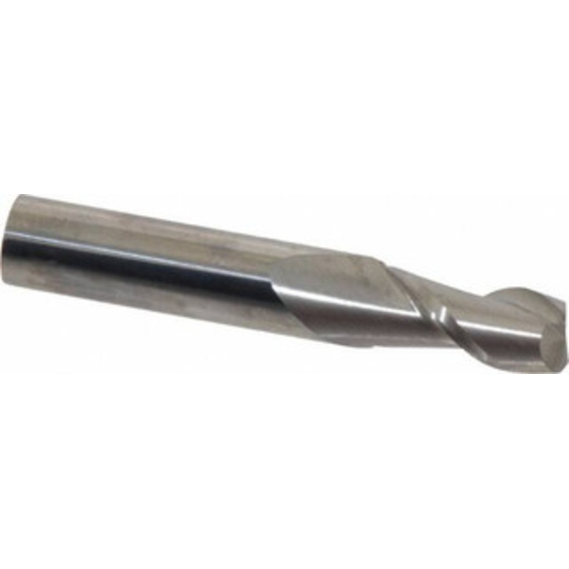 Accupro 29/64, 1 LOC, 1/2 Shank Diam, 3 OAL, 2 Flute, Solid Carbide Square End Mill Single End, Uncoated, Spiral Flute, 40 Helix, Centercutting, Right Hand Cut, Right Hand Flute 12181449 – 07765167