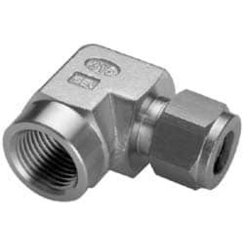 Ham-Let 1/2 Tube OD x 1/2 FPT Brass Compression Tube Female Elbow Comp x FNPT Ends 3102389 – 89370399