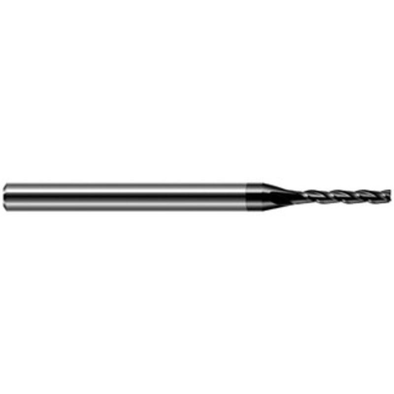 Harvey Tool 1/8, 5/8 LOC, 1/8 Shank Diam, 2-1/2 OAL, 3 Flute Solid Carbide Square End Mill Single End, Amorphous Diamond Finish, 30 Helix, Centercutting, RH Flute, RH Cut 31908-C4 – 85443331