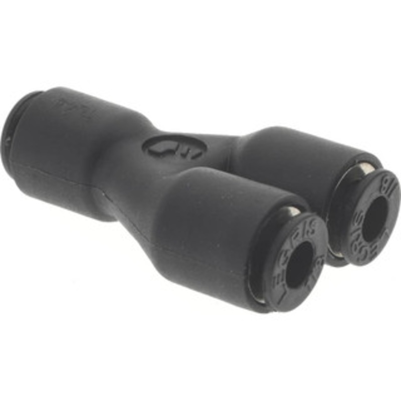 Legris 1/8 Outside Diam, Nylon Push-to-Connect Tube Union Y 290 Max psi 3140 53 00 – 06475636