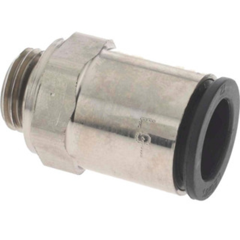 Legris 12mm Outside Diam, 1/4 BSPP, Nickel Plated Brass Push-to-Connect Tube Male Connector 290 Max psi 3101 12 13 – 48680813
