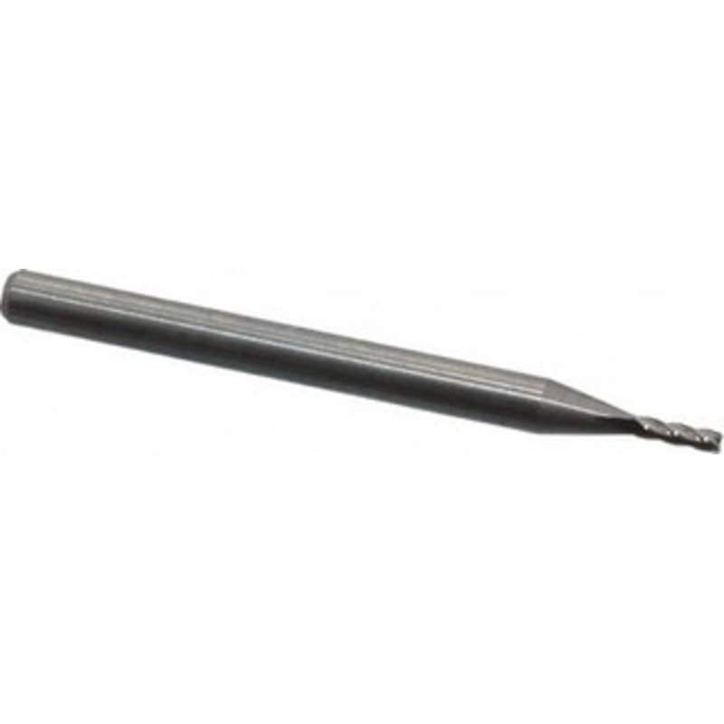 M.A. Ford 1.2mm, 3.6mm LOC, 3mm Shank Diam, 1-1/2 OAL, 4 Flute, Solid Carbide Square End Mill Single End, Uncoated, Spiral Flute, 30 Helix, Centercutting, Right Hand Cut, Right Hand Flute, Series 111 11104720 – 76569227