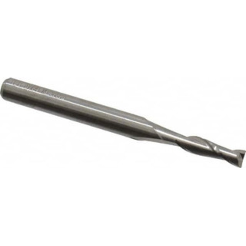 M.A. Ford 9/64, 1/2 LOC, 3/16 Shank Diam, 2 OAL, 2 Flute, Solid Carbide Square End Mill Single End, Uncoated, Spiral Flute, 30 Helix, Centercutting, Right Hand Cut, Right Hand Flute, Series 121 12114060 – 01673367