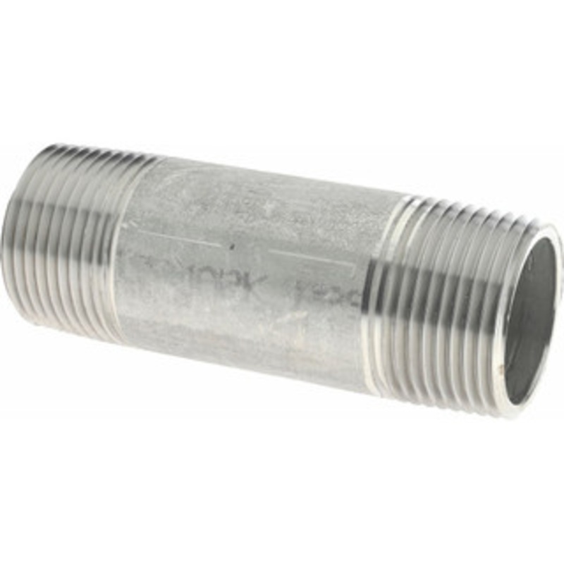 Merit Brass 1 x 3.5 304/304L Stainless Steel Pipe Nipple Welded, Threaded, Schedule 40 4016-350 – 36903789