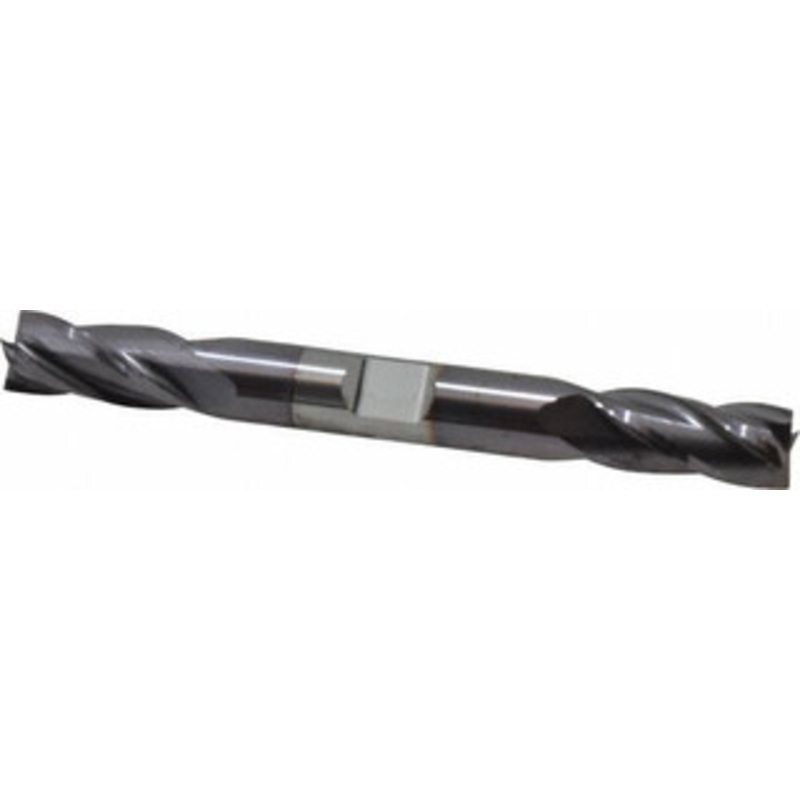 Niagara Cutter 3/8, 3/4 LOC, 3/8 Shank Diam, 3-1/2 OAL, 4 Flute, Solid Carbide Square End Mill Double End, TiAlN Finish, Spiral Flute, 30 Helix, Centercutting, Right Hand Cut, Right Hand Flute, Series CD430 17005440 – 36703189