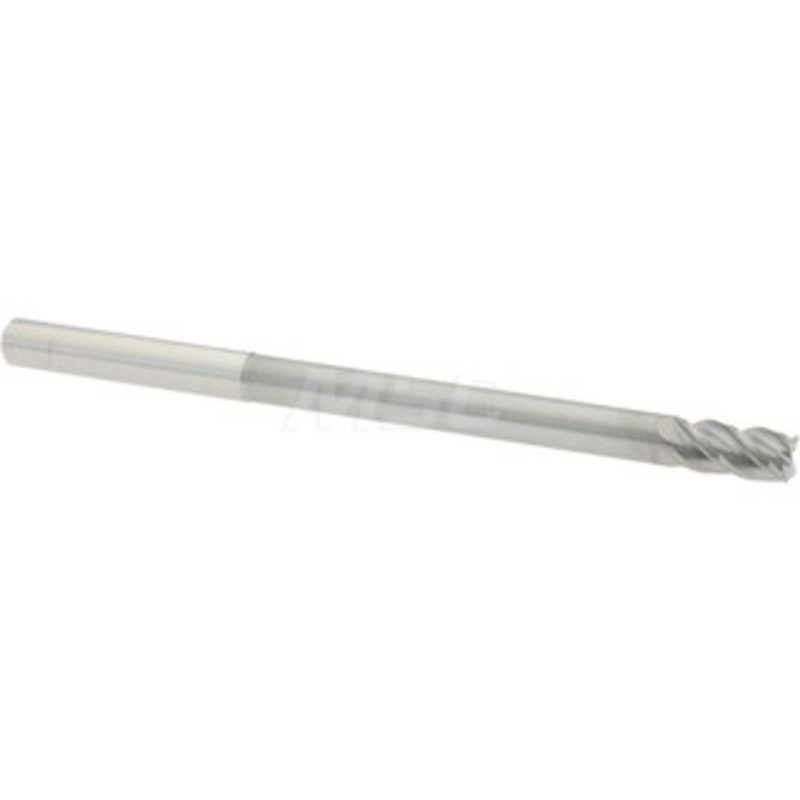 Accupro 3/16, 3/8 LOC, 3/16 Shank Diam, 3 OAL, 4 Flute, Solid Carbide Square End Mill Single End, Uncoated, Spiral Flute, 40 Helix, Centercutting, Right Hand Cut, Right Hand Flute 12177138 – 93162667
