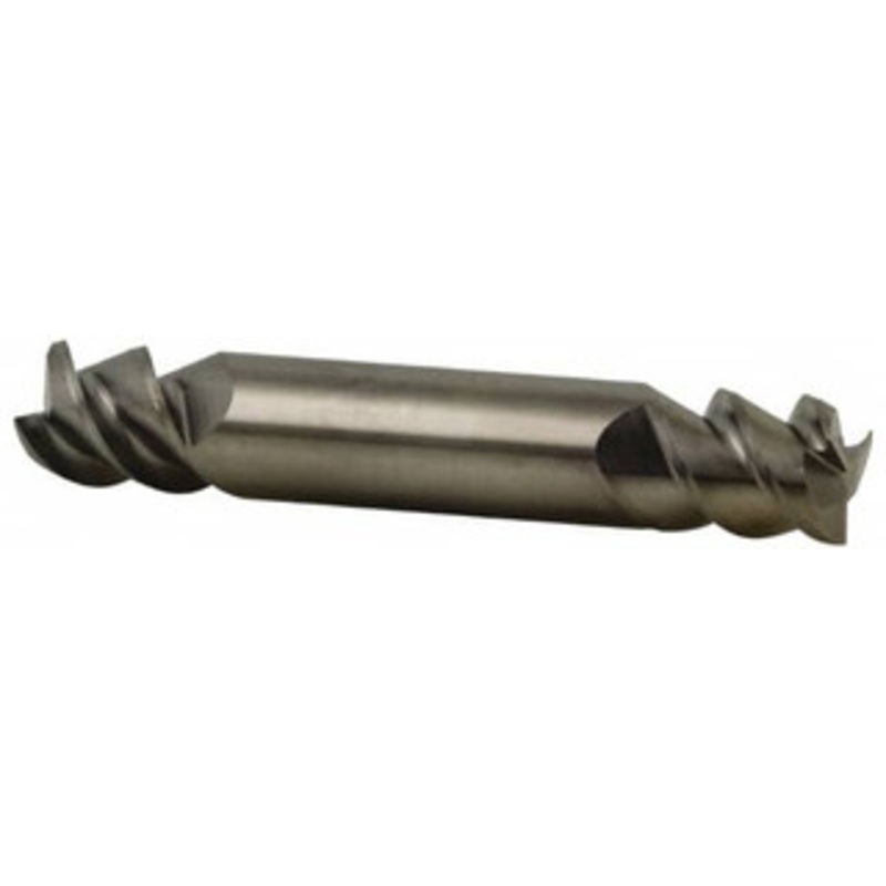 Accupro 7/16, 9/16 LOC, 7/16 Shank Diam, 2-3/4 OAL, 3 Flute, Solid Carbide Square End Mill Double End, Uncoated, Spiral Flute, 60 Helix, Centercutting, Right Hand Cut, Right Hand Flute 360DE4375 – 73514036