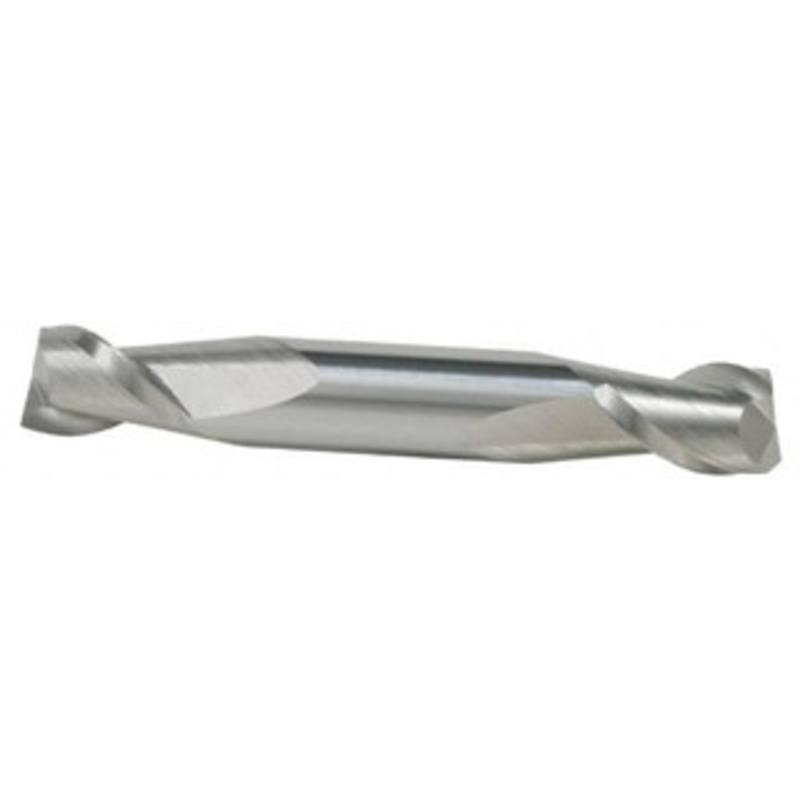 Accupro 7/32, 7/16 LOC, 1/4 Shank Diam, 2-1/2 OAL, 2 Flute, Solid Carbide Square End Mill Double End, TiCN Finish, Spiral Flute, 40 Helix, Centercutting, Right Hand Cut, Right Hand Flute 12185090 – 07763337
