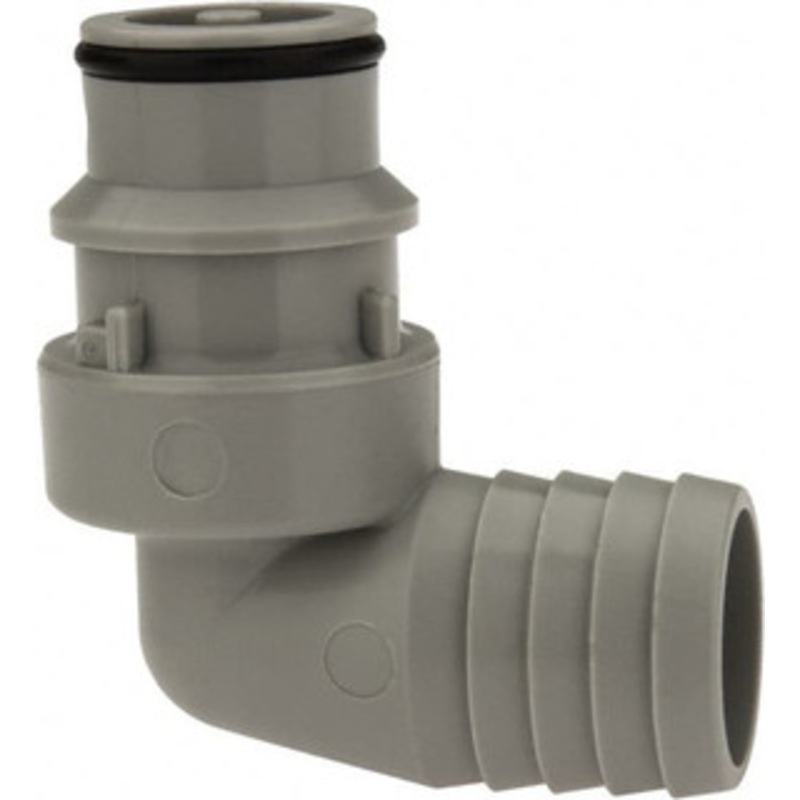 CPC Colder Products 3/4 ID, Male, Elbow Hose Barb Plug Polypropylene Coupling, EPDM O-Ring HFC231212 – 06085690
