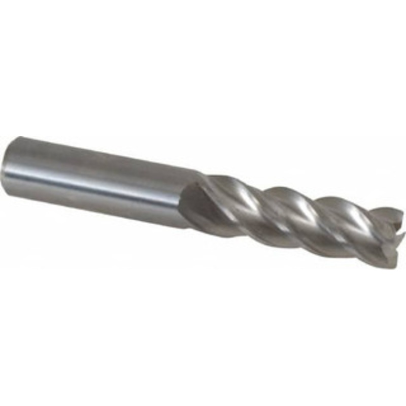 Guhring 3/8, 1 LOC, 3/8 Shank Diam, 2-1/2 OAL, 4 Flute, Solid Carbide Square End Mill Single End, Uncoated, Spiral Flute, 40/42 Variable Helix, Centercutting, Right Hand Cut, Right Hand Flute, Series 3077 9030770095200 – 59360800