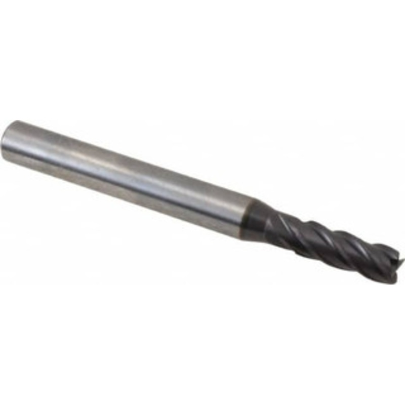 Guhring 5mm, 13mm LOC, 6mm Shank Diam, 57mm OAL, 4 Flute, Solid Carbide Square End Mill Single End, FIREX Finish, Spiral Flute, 35/38 Variable Helix, Centercutting, Right Hand Cut, Right Hand Flute, Series 3736 9037360050000 – 89478101