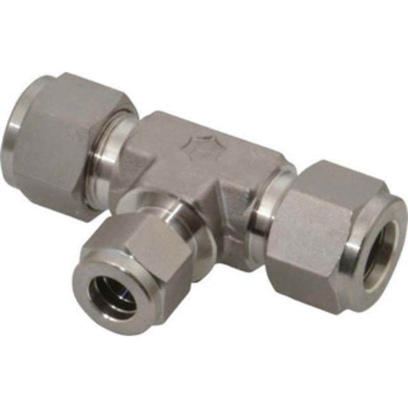 Ham-Let 1/2 x 1/2 x 3/8 Tube OD Stainless Steel Compression Tube Union Tee Comp x Comp x Comp Ends 3001663 – 87955274