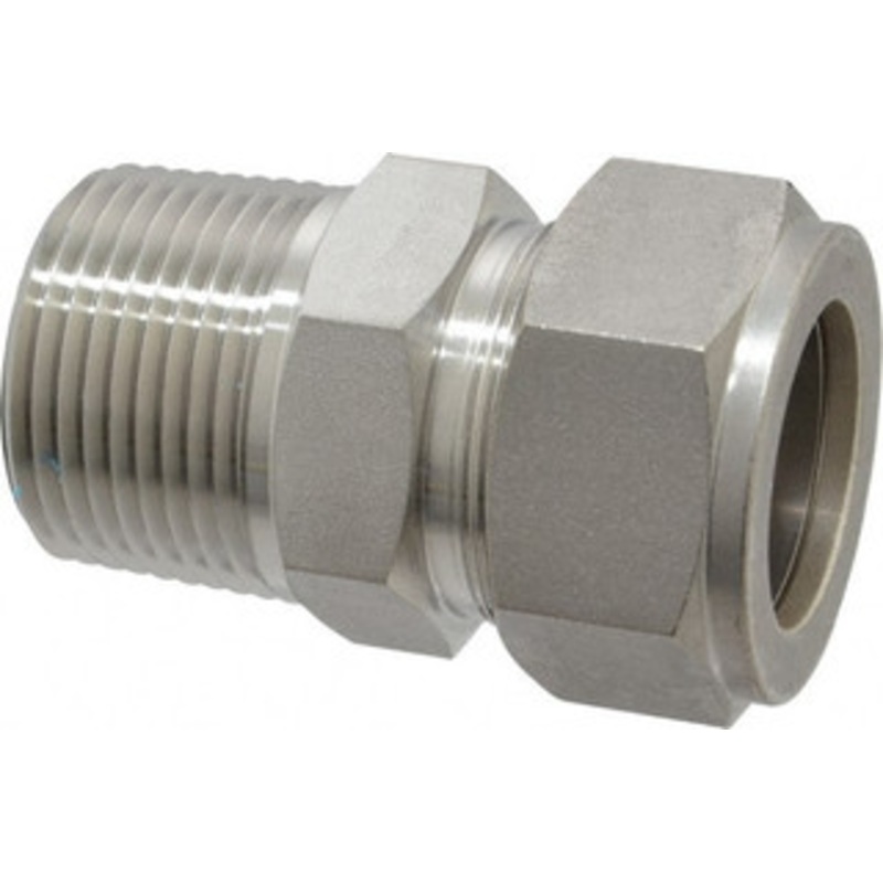 Ham-Let 1 Tube OD x 1 MPT Stainless Steel Compression Tube Male Connector Comp x MNPT Ends 3002026 – 86760790
