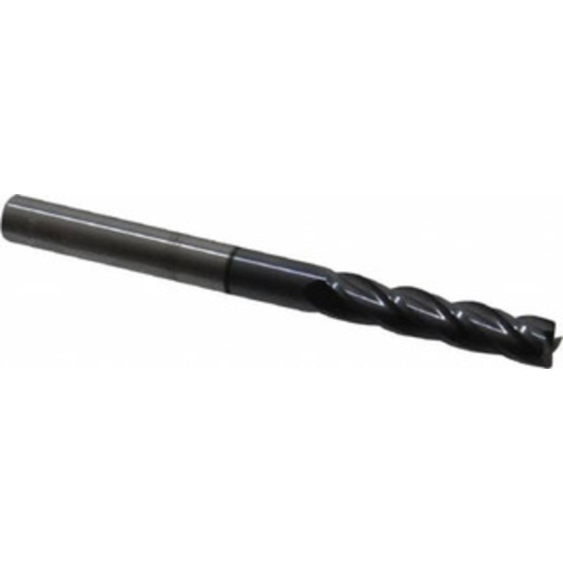 Hertel 1/4, 1-1/8 LOC, 1/4 Shank Diam, 3 OAL, 4 Flute, Solid Carbide Square End Mill Single End, AlTiN Finish, Spiral Flute, 30 Helix, Centercutting, Right Hand Cut, Right Hand Flute 750356 – 59919753