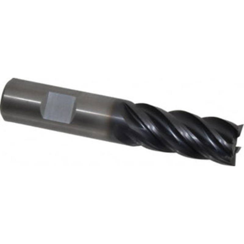 Kennametal 3/4, 1-1/4 LOC, 3/4 Shank Diam, 4 OAL, 5 Flute, Solid Carbide Square End Mill Single End, AlTiN Finish, Spiral Flute, Right Hand Cut, Right Hand Flute, Series UCDE 4048740 – 72861149