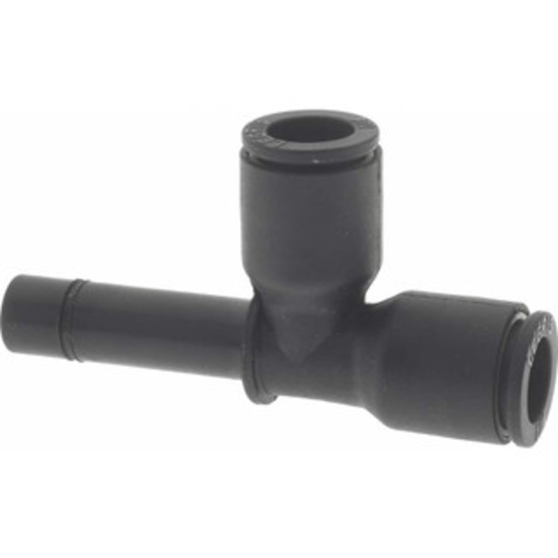 Legris 1/4 Outside Diam, Nylon Push-to-Connect Tube Plug-In Run Tee 290 Max psi 3183 56 00 – 06475842