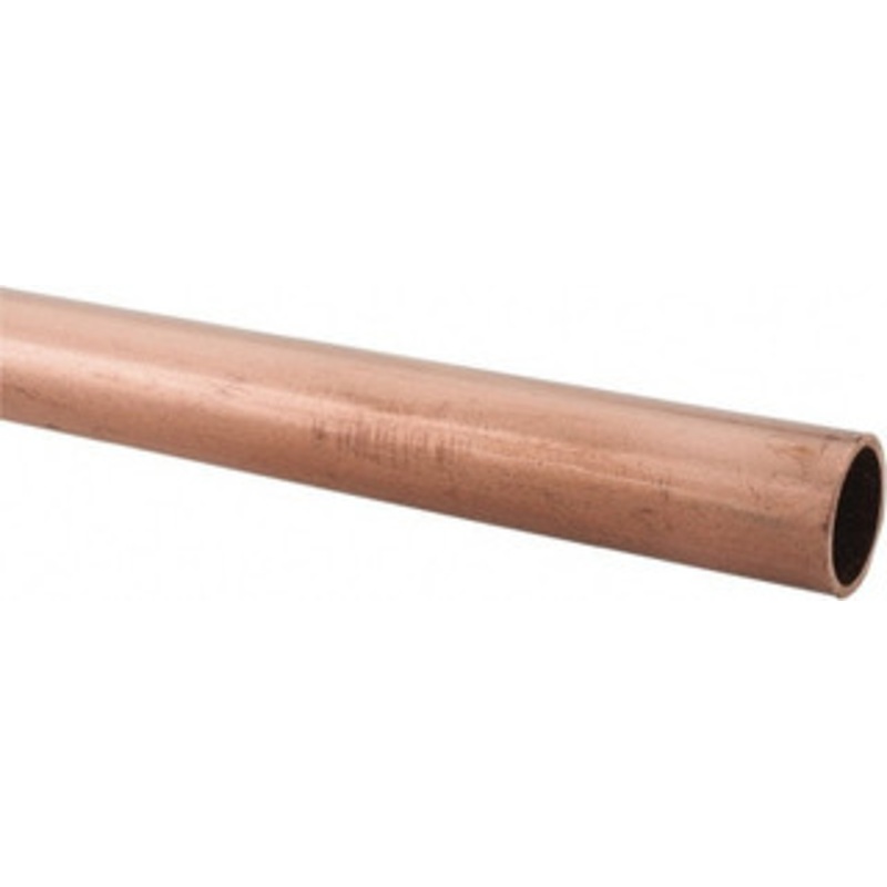 Mueller Industries 10 ft. Long, 5/8 OD x 1/2 ID, Grade C12200 Copper Water (K) Tube 0.049 Wall Thickness, 0.343 Ft/Lb KH04010 – 77775898