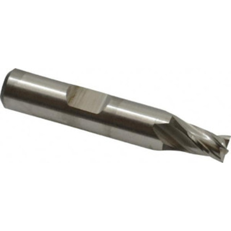 Niagara Cutter 1/4, 1/4 LOC, 3/8 Shank Diam, 2-1/16 OAL, 4 Flute, Cobalt Square End Mill Single End, Uncoated, Spiral Flute, 30 Helix, Centercutting, Right Hand Cut, Right Hand Flute, Series SPC408 17011703 – 33068289