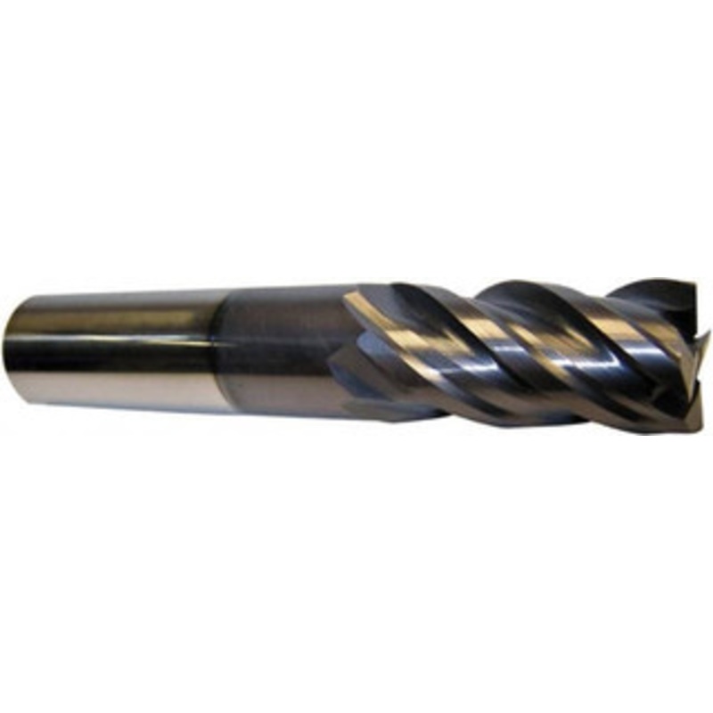 Accupro 1/2, 2 LOC, 1/2 Shank Diam, 4 OAL, 4 Flute, Solid Carbide Square End Mill Single End, AlTiN Finish, Spiral Flute, 40 Helix, Centercutting, Right Hand Cut, Right Hand Flute 12180455 – 70213897