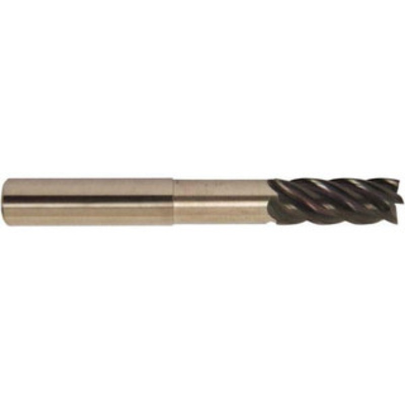 Accupro 1/2, 5/8 LOC, 1/2 Shank Diam, 4 OAL, 5 Flute, Solid Carbide Square End Mill Single End, AlTiCrN Finish, Spiral Flute, 38 Helix, Centercutting, Right Hand Cut, Right Hand Flute, Series HS 6503295 – 42527838