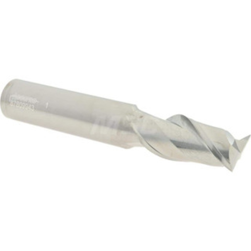 Accupro 1, 2 LOC, 1 Shank Diam, 6 OAL, 2 Flute, Solid Carbide Square End Mill Single End, Uncoated, Spiral Flute, 40 Helix, Centercutting, Right Hand Cut, Right Hand Flute 12181800 – 87809943