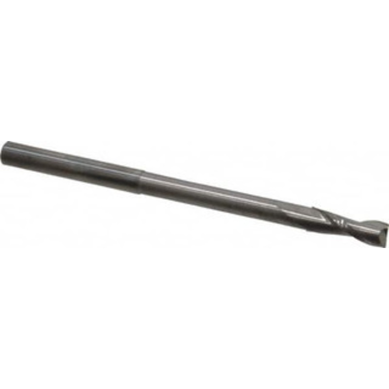 Accupro 1/4, 3/4 LOC, 1/4 Shank Diam, 4 OAL, 2 Flute, Solid Carbide Square End Mill Single End, Uncoated, Spiral Flute, 40 Helix, Centercutting, Right Hand Cut, Right Hand Flute 12181203 – 02037398
