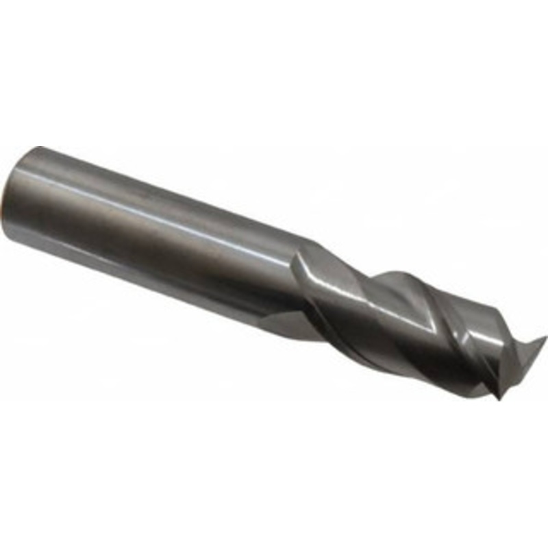 Accupro 16mm, 32mm LOC, 16mm Shank Diam, 89mm OAL, 2 Flute, Solid Carbide Square End Mill Single End, Uncoated, Spiral Flute, 40 Helix, Centercutting, Right Hand Cut, Right Hand Flute 12181521 – 01216506