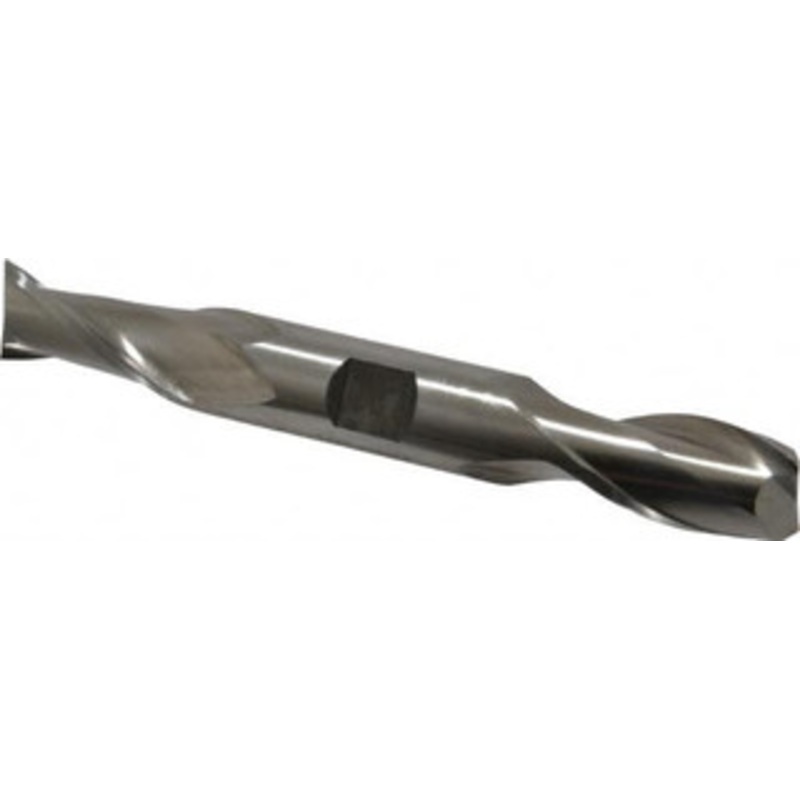 Cleveland 3/4, 1-5/16 LOC, 3/4 Shank Diam, 5-5/8 OAL, 2 Flute, High Speed Steel Square End Mill Double End, Uncoated, Spiral Flute, 30 Helix, Centercutting, Right Hand Cut, Right Hand Flute, Series HD-2 C42080 – 87390316