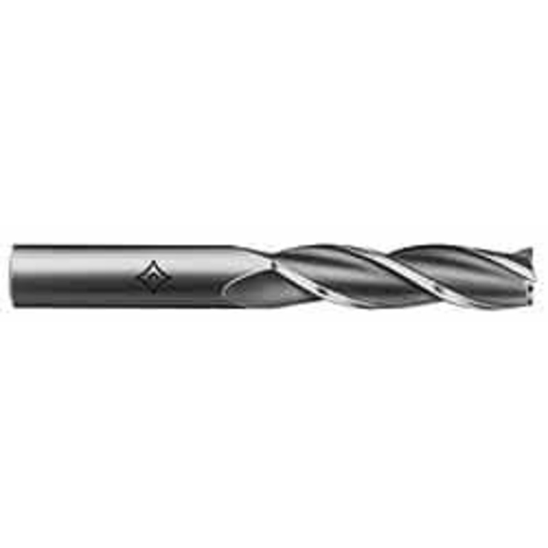 Cleveland 7/8, 3-1/2 LOC, 7/8 Shank Diam, 5-3/4 OAL, 3 Flute, High Speed Steel Square End Mill Single End, TiCN Finish, Spiral Flute, 30 Helix, Centercutting, Right Hand Cut, Right Hand Flute, Series HG-3 C39788 – 87413175