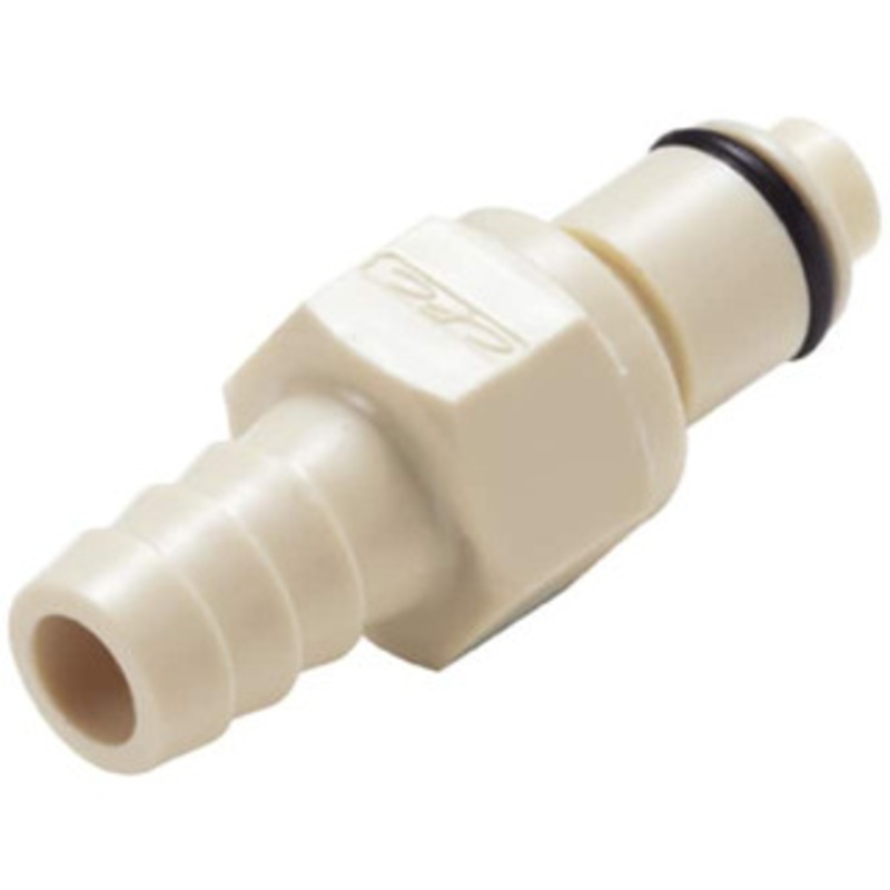 CPC Colder Products 1/4 Nominal Flow, 3/8 ID, Male, Inline Hose Barb-Male Plug 120 Max psi, 32 to 160F, Polypropylene Coupling, EPDM O-Ring PLCD2200612 – 48731939