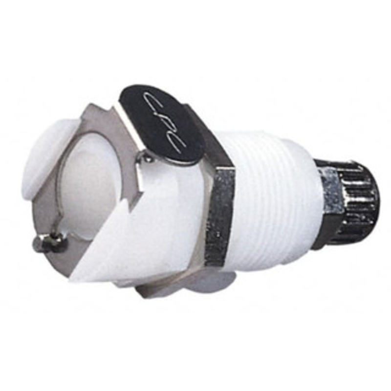 CPC Colder Products 3/8 OD, Acetal Push-to-Connect Female Connector 120 Max psi, White PLC12006NA – 84963081