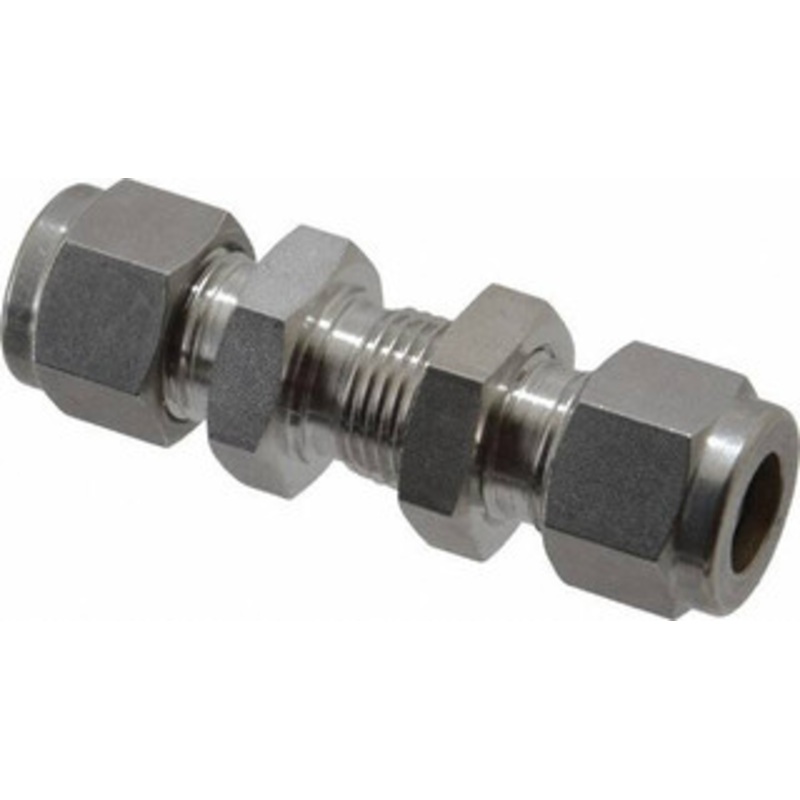 Ham-Let 3/8 Tube OD Stainless Steel Compression Tube Bulkhead Union Comp x Comp Ends 3002426 – 89370274