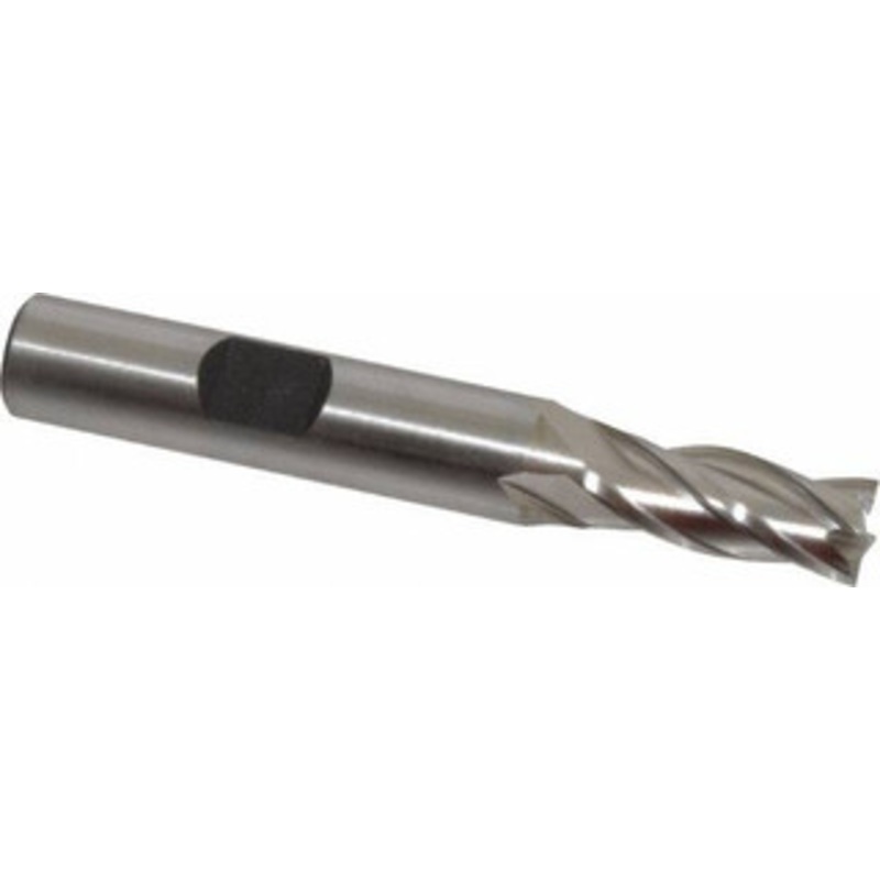 Hertel 5/16, 3/4 LOC, 3/8 Shank Diam, 2-1/2 OAL, 4 Flute, Cobalt Square End Mill Single End, Uncoated, Spiral Flute, 30 Helix, Centercutting, Right Hand Cut, Right Hand Flute E2039020 – 41114182