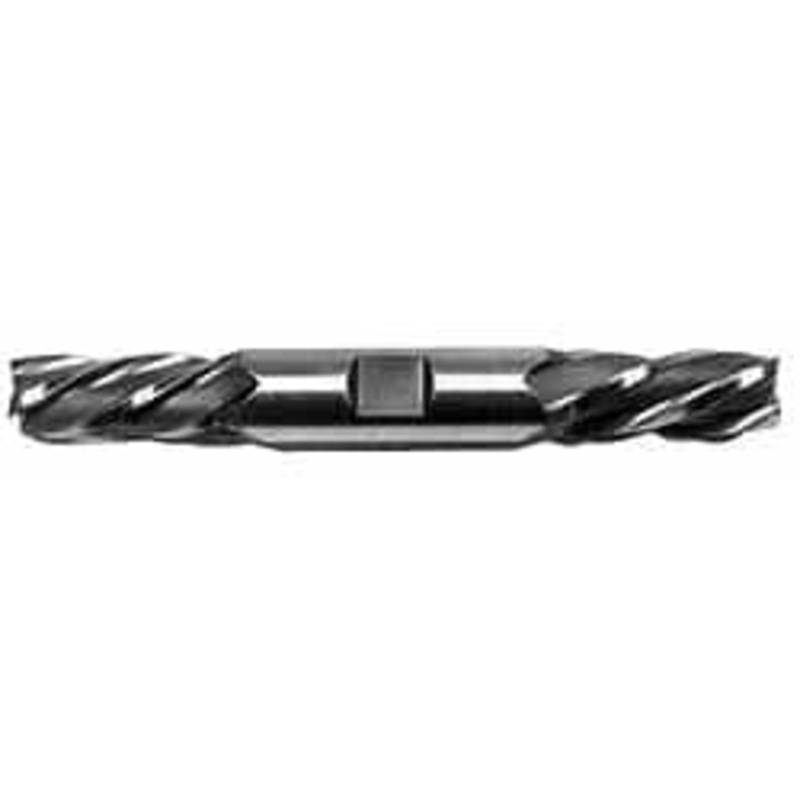 Hertel 5/8, 1-3/8 LOC, 5/8 Shank Diam, 5 OAL, 4 Flute, Cobalt Square End Mill Double End, Uncoated, Left Hand Cut, Left Hand Flute 12786 – 89338529