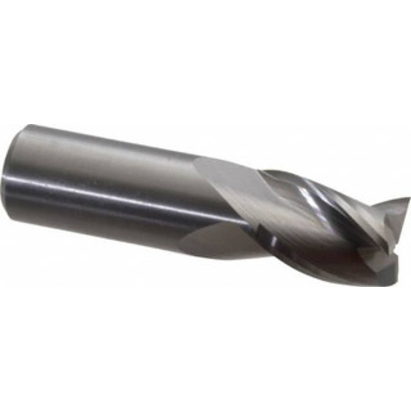 Kennametal 3/4, 1 LOC, 3/4 Shank Diam, 3 OAL, 3 Flute, Solid Carbide Square End Mill Single End, Uncoated, Spiral Flute, 35 Helix, Centercutting, Right Hand Cut, Right Hand Flute, Series AADE 5059165 – 85186112