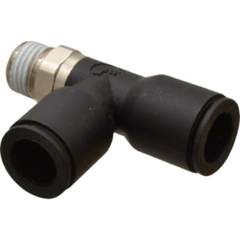 Legris 12mm OD, 1/4 BSPT, Nylon/Nickel Plated Brass Push-to-Connect Male Run Tee 290 Max psi 3103 12 13 – 48681399