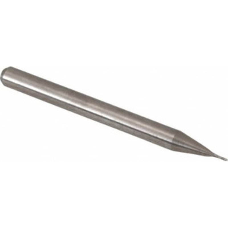 M.A. Ford 0.016, 0.032 LOC, 1/8 Shank Diam, 1-1/2 OAL, 2 Flute, Solid Carbide Square End Mill Single End, Uncoated, Spiral Flute, 30 Helix, Centercutting, Right Hand Cut, Right Hand Flute, Series 164 16401600 – 76570829