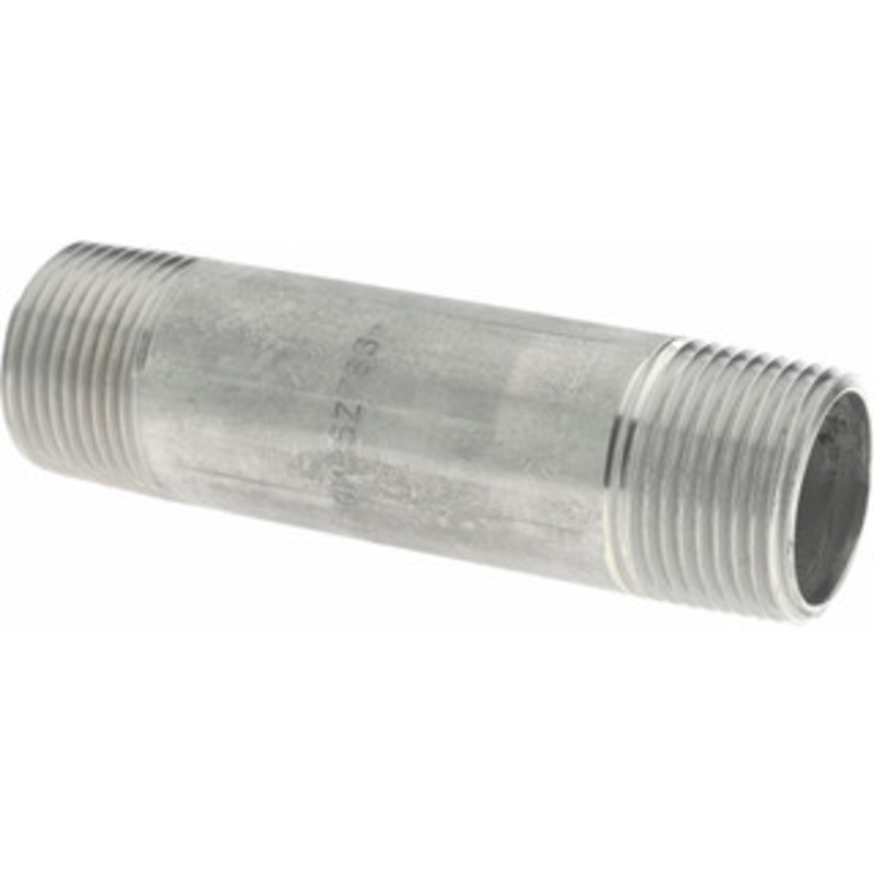 Merit Brass 3/4 x 3.5 304/304L Stainless Steel Pipe Nipple Welded, Threaded, Schedule 40 4012-350 – 36903656