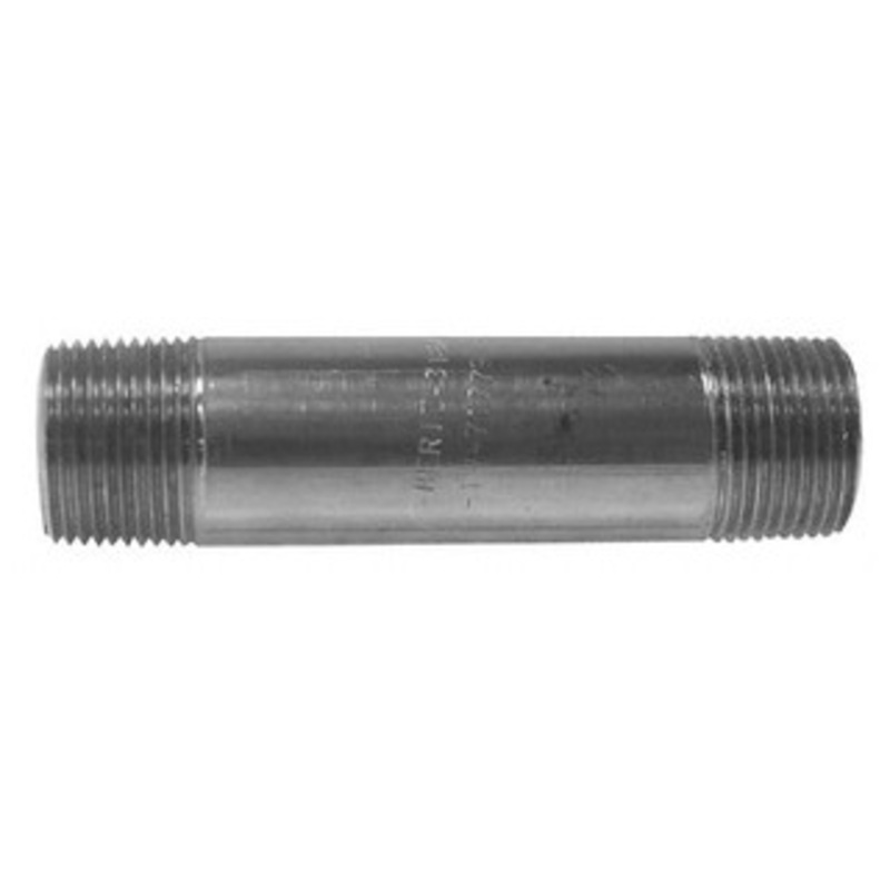 Merit Brass 3/4 x 60 304/304L Stainless Steel Pipe Nipple Welded, Threaded, Schedule 40 4012-6000 – 36909471