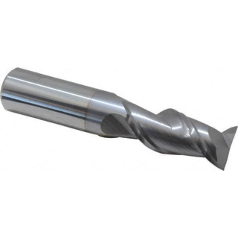 Niagara Cutter 3/4, 1-5/8 LOC, 3/4 Shank Diam, 4 OAL, 2 Flute, Solid Carbide Square End Mill Single End, TiCN Finish, Spiral Flute, 45 Helix, Centercutting, Right Hand Cut, Right Hand Flute, Series A245 17003077 – 88539531