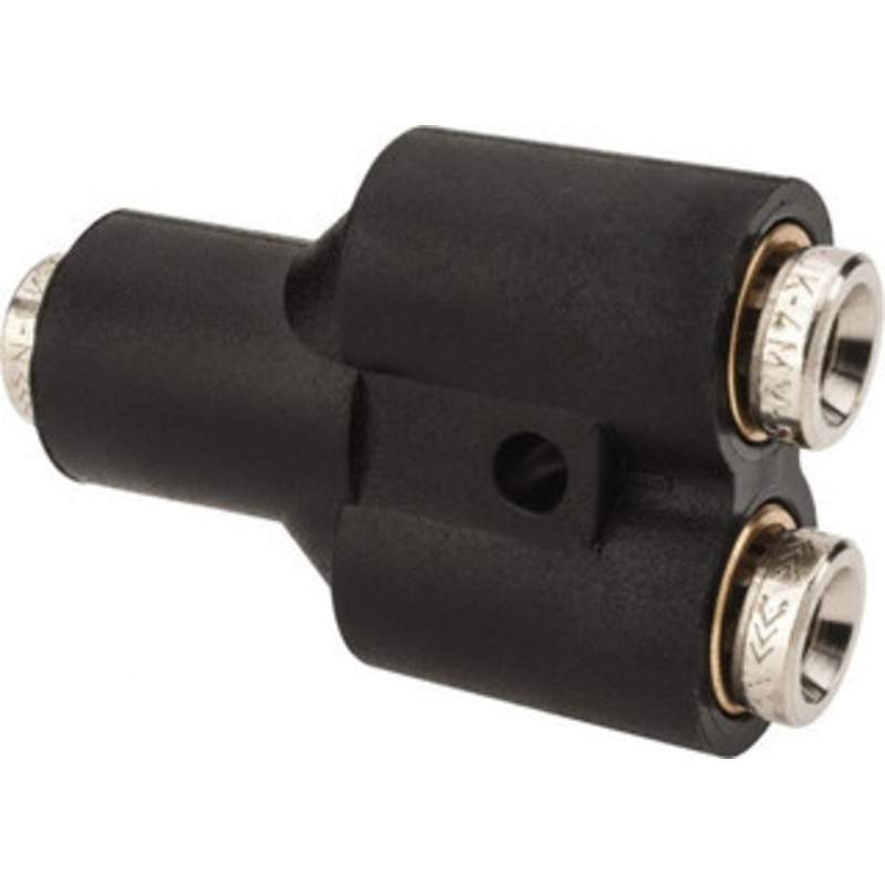 Norgren 5/32 Tube OD, Metal Push-to-Connect Tube Union Y Tube to Tube Connection, 260 Max psi 120820200 – 48785083